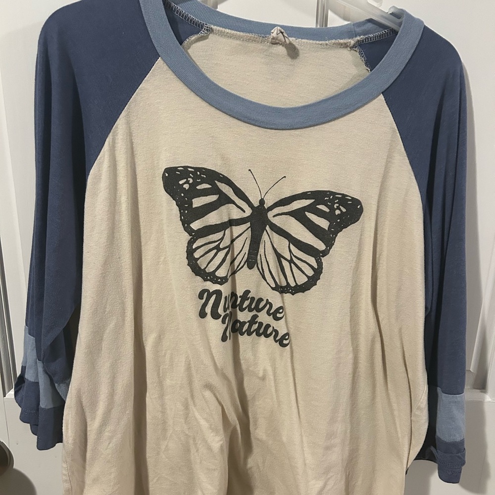 Earthbound “Nurture Nature” baseball tee